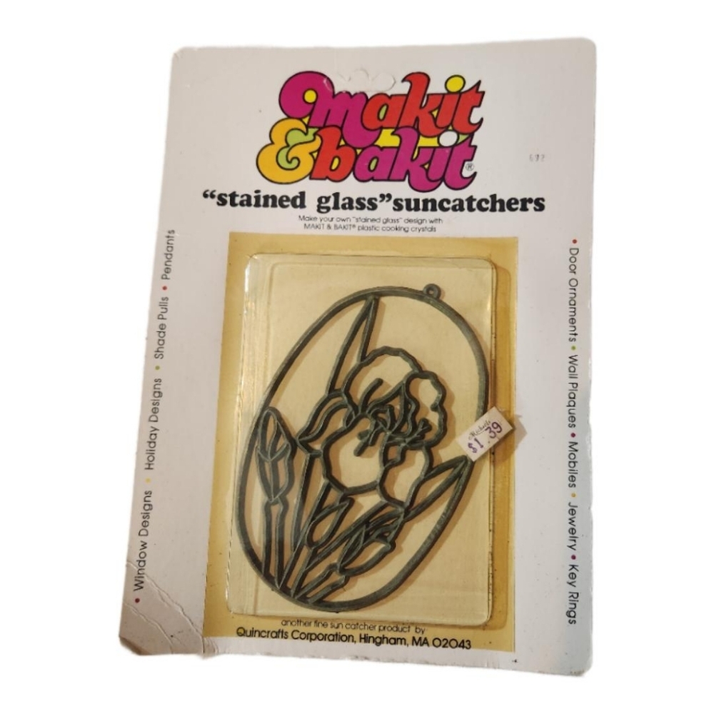Makit & Bakit Daffodil Stained Glass Suncatcher‎ Kit